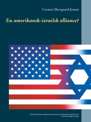 cover image of USA's forhold til en jødisk stat fra Anden Verdenskrig til i dag Del 2: Fra Carter til George W. Bush